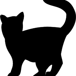 Черный кот распечатать. Силуэт кота. Черная кошка силуэт. Кошка символ. Чёрный кот.