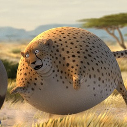 Круглые животные в африке. Круглое сафари - Rollin-Safari. Смешной леопард. Круглое сафари. Гепард издаёт звуки.