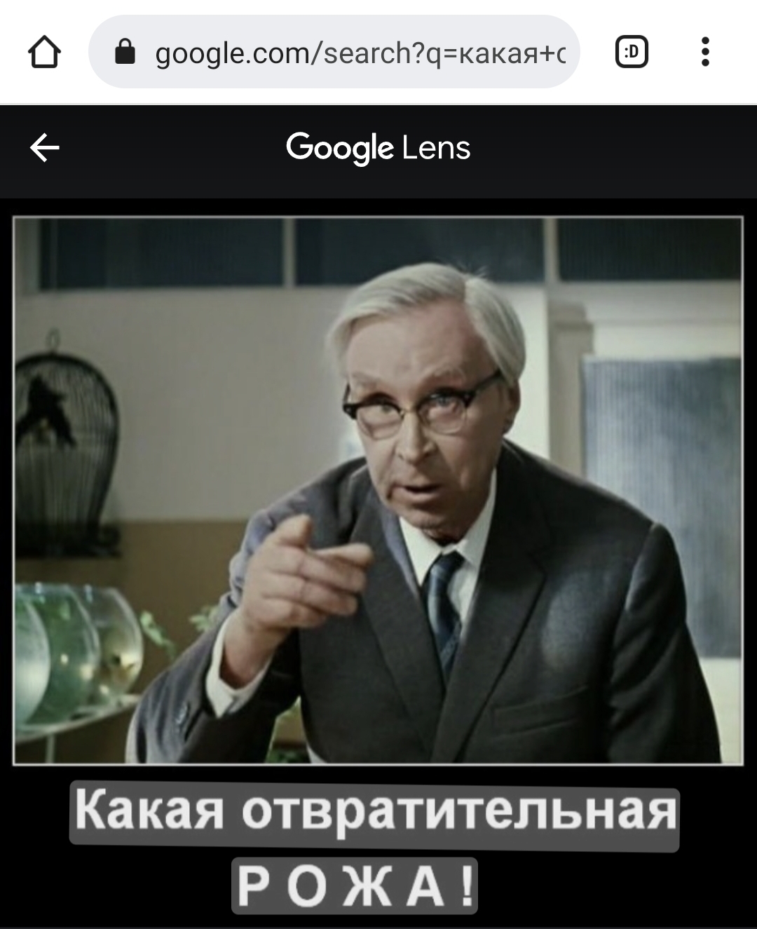 Мем какая отвратительная рожа