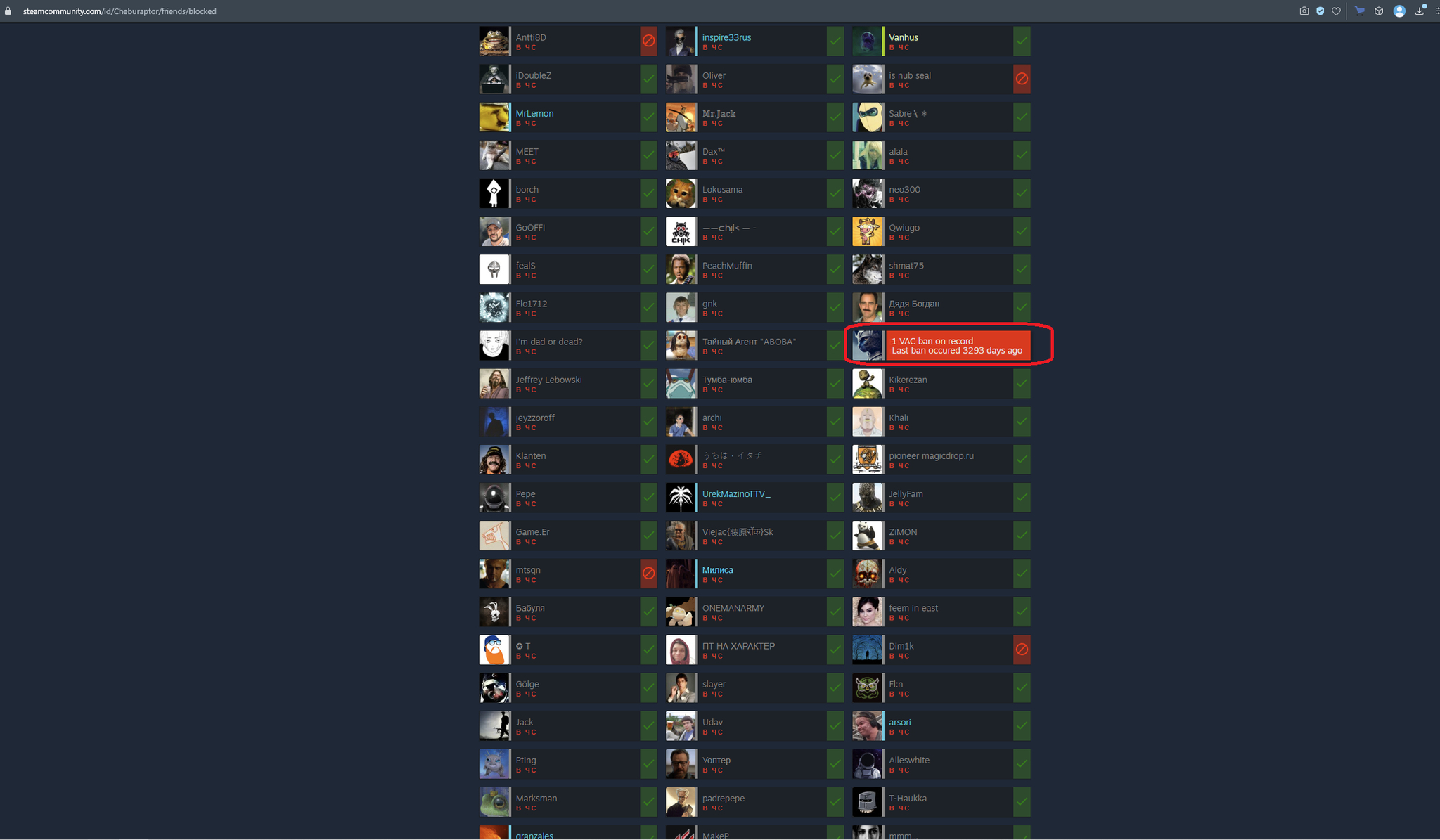 Игроки теперь могут узнать, кого из читеров забанили в Steam. Для Chrome и  Firefox вышло расширение Ban Checker | Пикабу