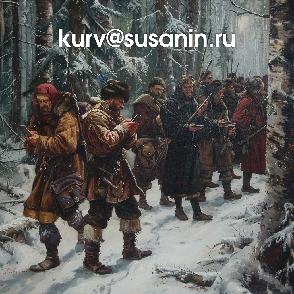 1613 год. Иван Сусанин завёл поляков туда, где не ловит связь | Пикабу