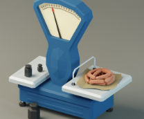 Gastronom (low poly asset)