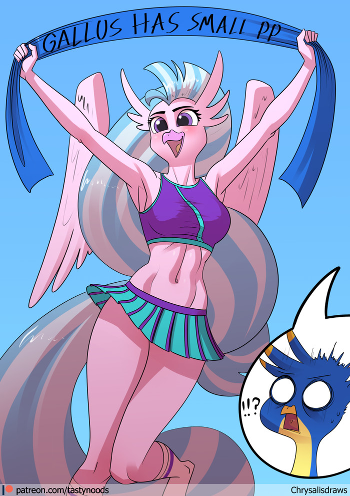     - My Little Pony, Silverstream, Gallus, MLP Edge, , Chrysalisdraws, 