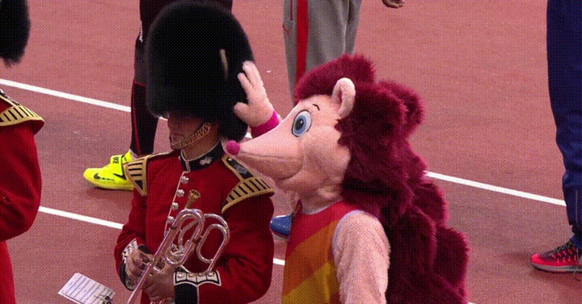 Mascot gif.