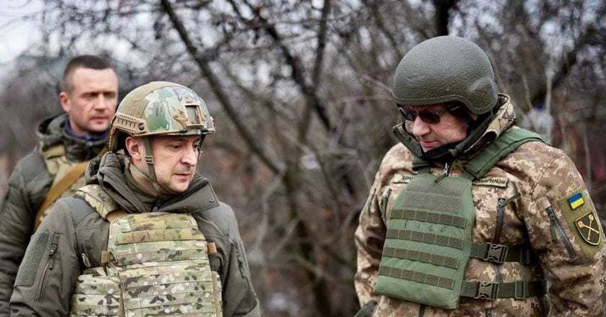 Фото зеленского в военной форме