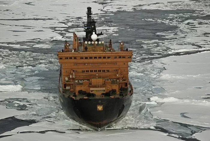Как работает ледокол Флот, Корабль, Россия, Длиннопост, Ледокол, Атомный ледокол