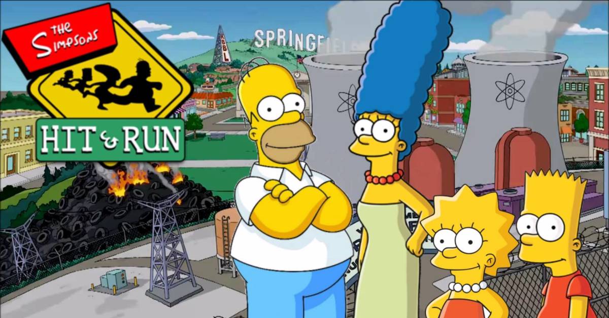 Simpsons run. Симпсоны финал. Simpsons Hit and Run ps2. Симпсоны на Нинтендо свитч. The Simpsons Hit & Run.