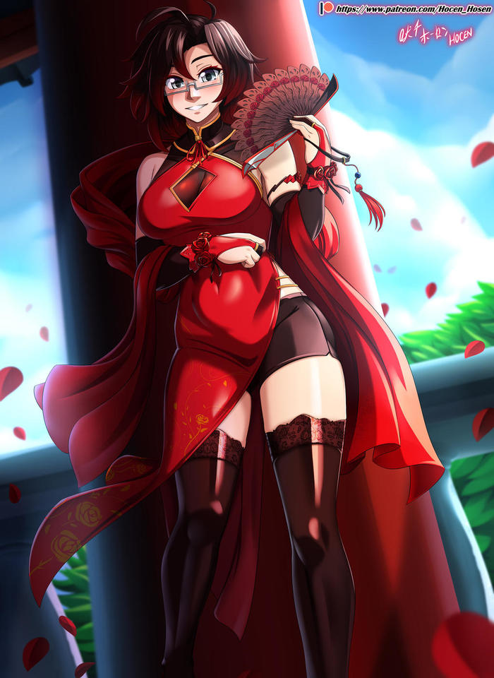 Ruby RWBY, Anime Art, , , Hosen Hocen, Ruby Rose, , 