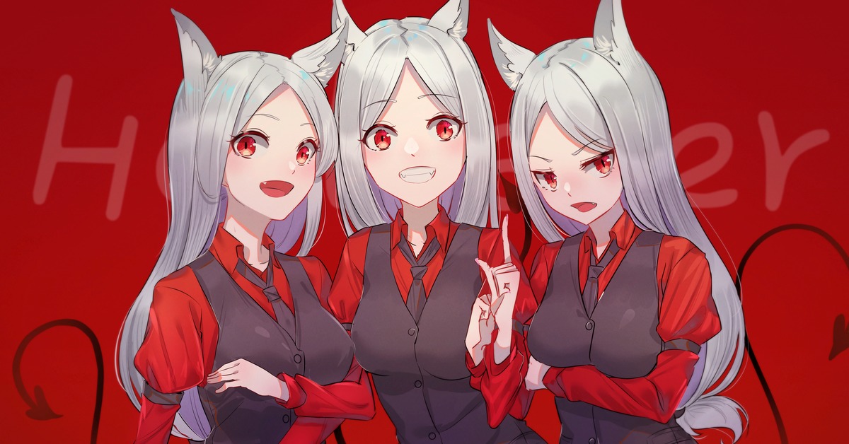 Cerberus web client. Helltaker Цербер.