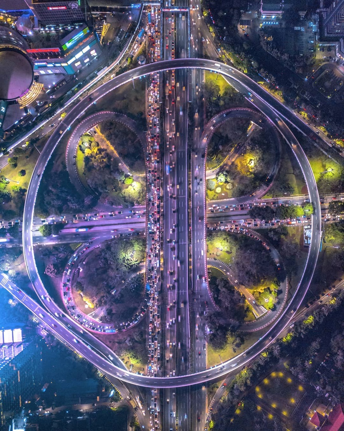 Транспортная развязка в Джакарте