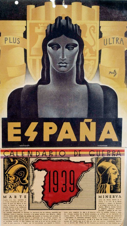Calendario de guerra /    1936-1939 , , , , 