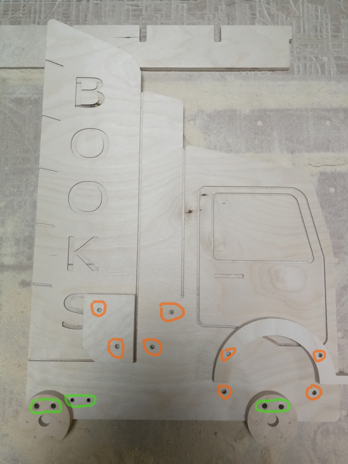 Процесс и технология изготовления нашего грузовика для книг ЧПУ, Столярка, Работа с деревом, Своими руками, Производство, Для начинающих, Мат, Длиннопост, Рукоделие с процессом