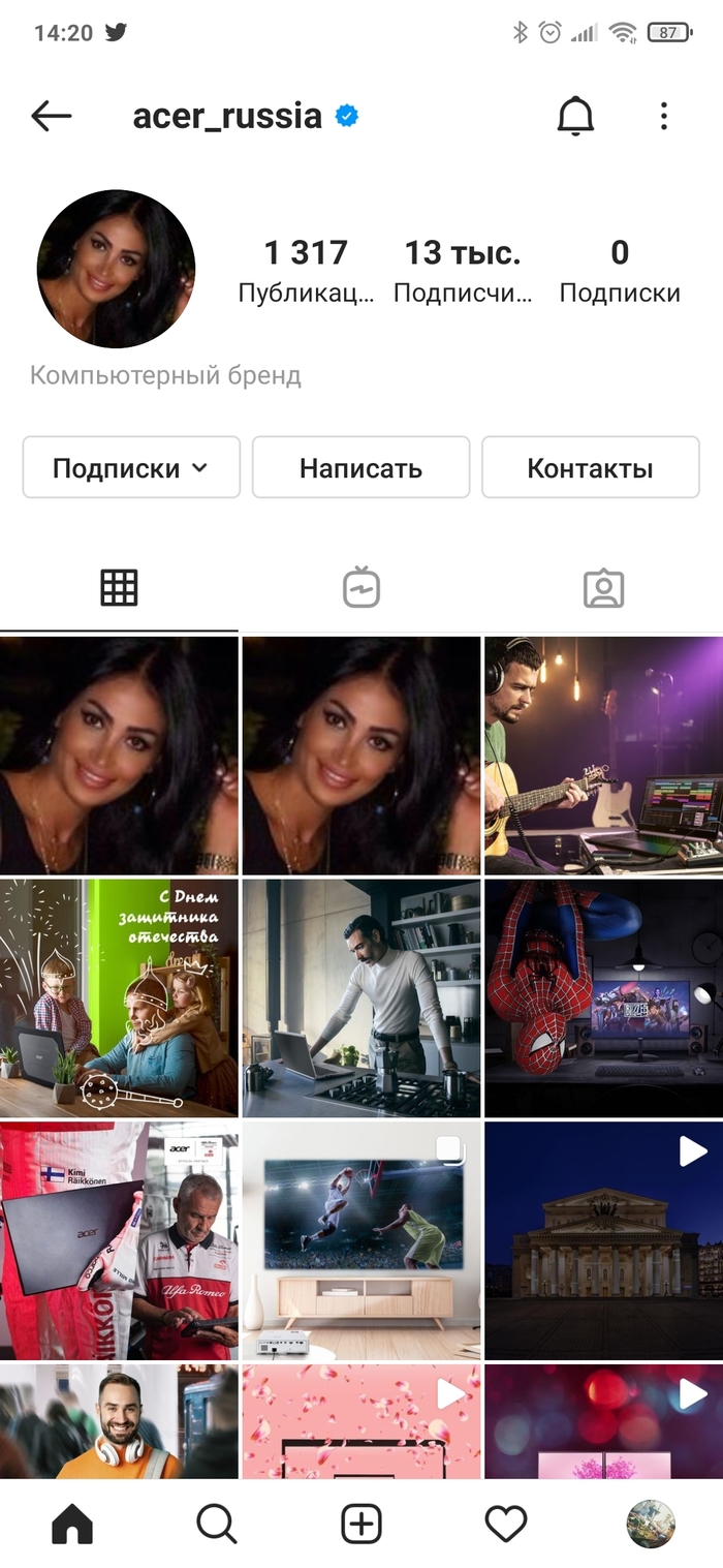  - Acer_russia    Acer, Instagram, , 