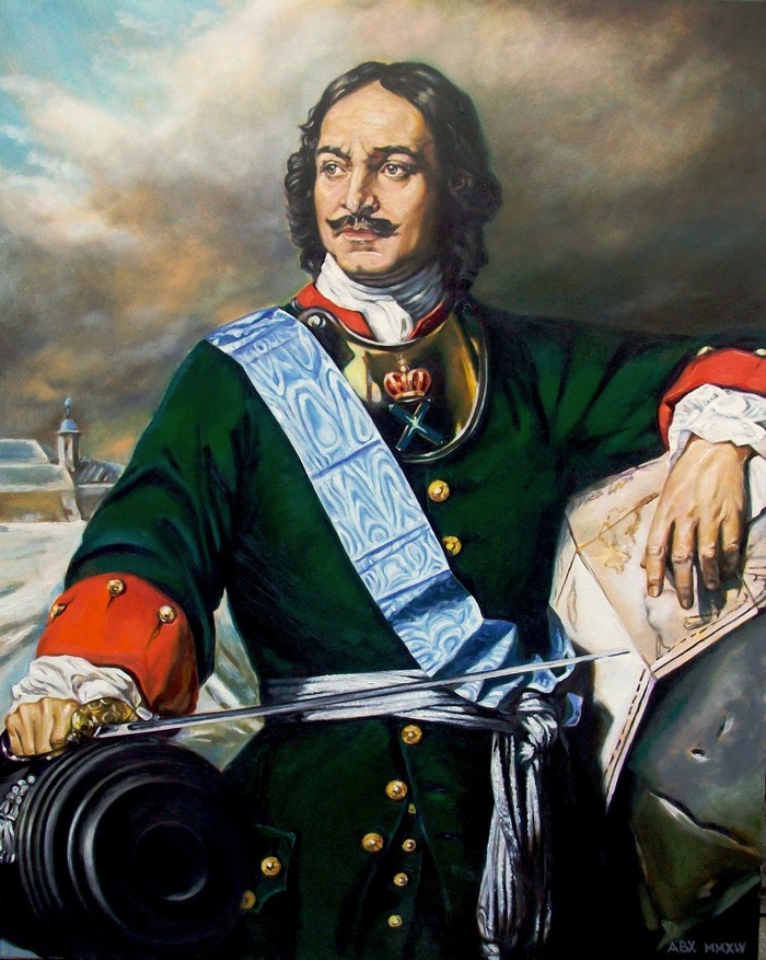Петр I тоже ожил в нейросети!
