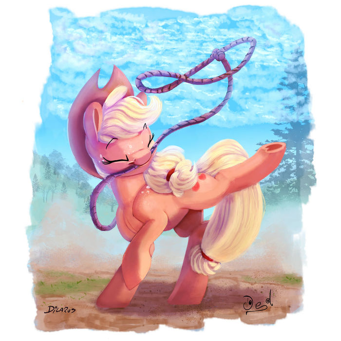    My Little Pony, Applejack, Ponyart, Dilarus, , 