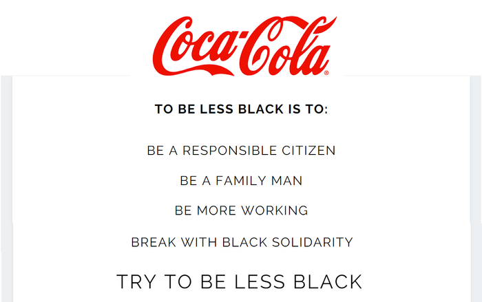   Coca-Cola:   !