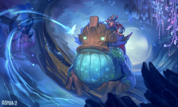 Работа "Ardenweald". Автор: Dariia Kasimova