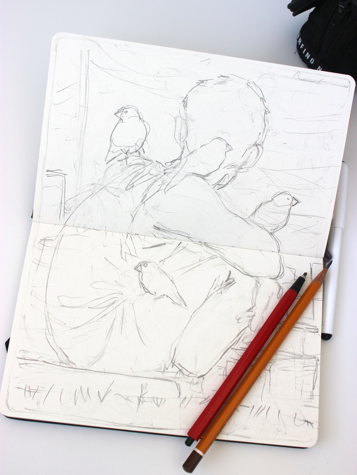 Как рисовать ожоги карандашом