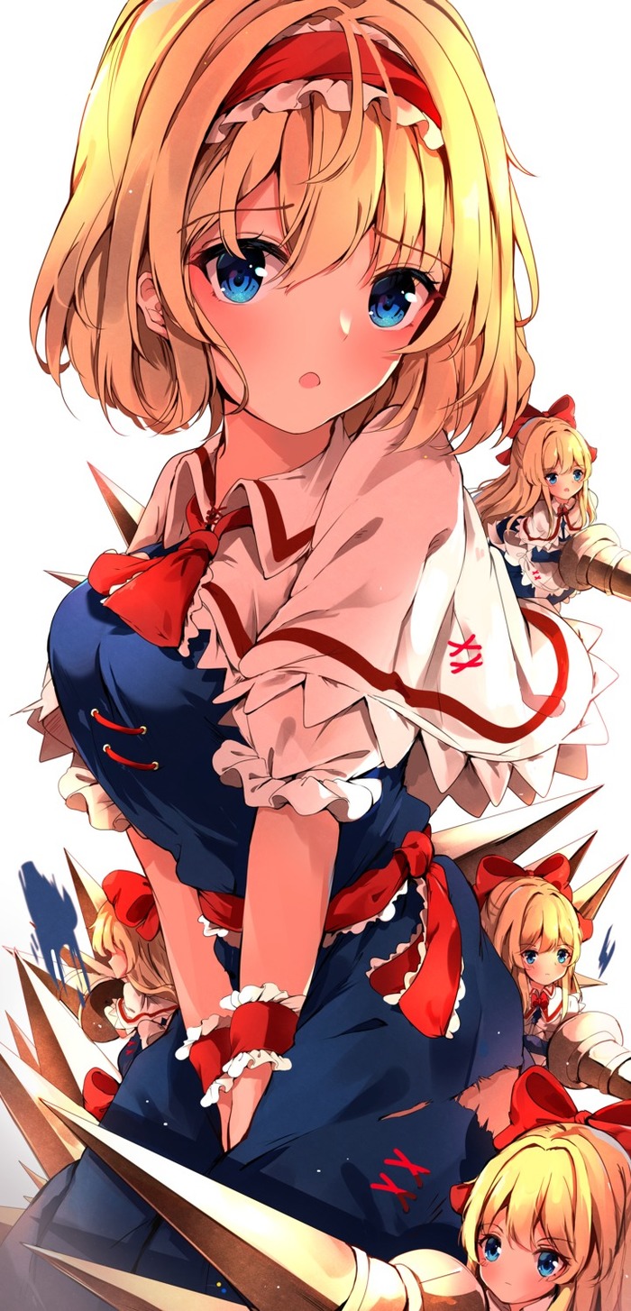 Alice Alice Margatroid, Touhou, Anime Art, , Twitter, , Shanghai Doll, Kirisame Marisa, Touhou pc-98, Shinki, Hunya