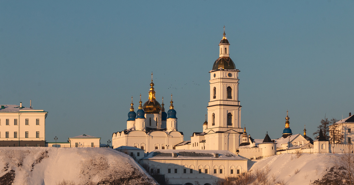 Тобольск вечерний фото