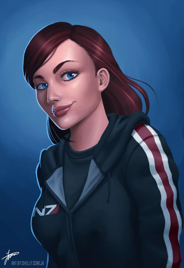 Commander Shepard Commission | Пикабу