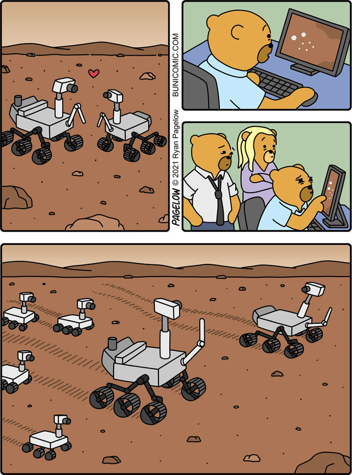 Потомство марсоходов