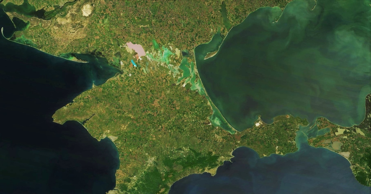 Фото Крыма Из Космоса