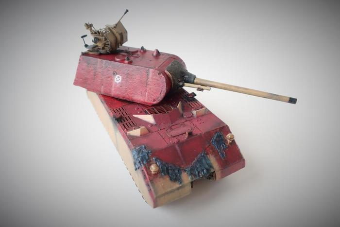 Танк Panzerkampfwagen VIII «Maus» Маус 1/72 | Пикабу