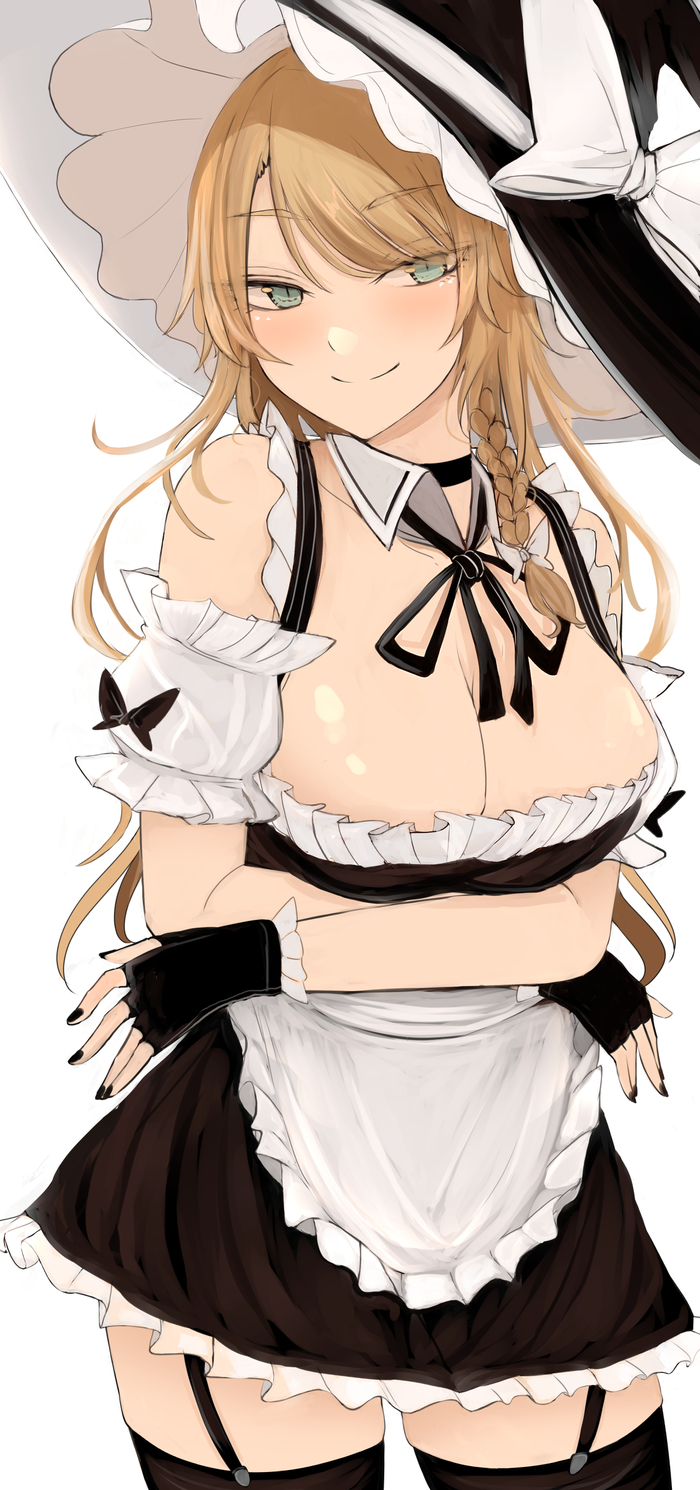 Kirisame Marisa Touhou, Kirisame Marisa, Anime Art, , Ne kuro, 