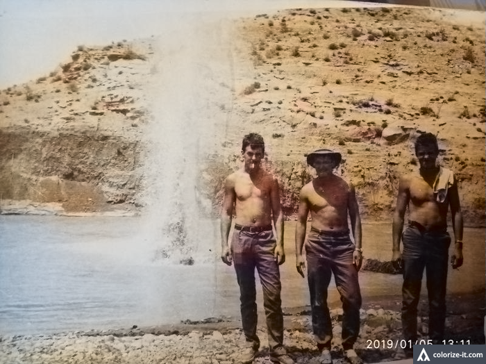 Колоризация батиного старого фото