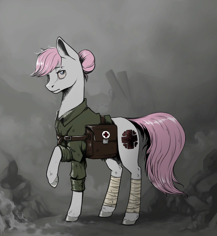    My Little Pony, Nurse Redheart, 28gooddays, MLP Military