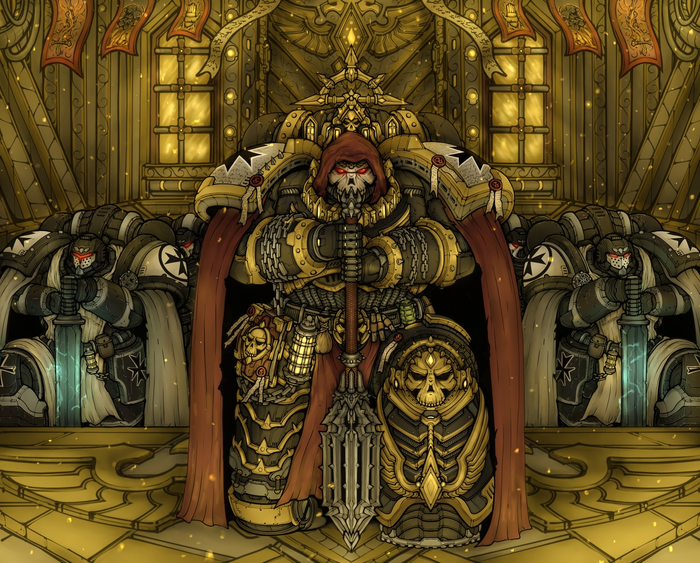  Chaplain, Black Templars, Warhammer 40k, Warhammer, Wh Art, , Imperium