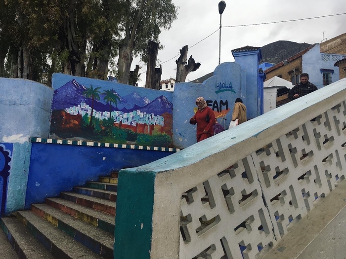 Голубой город Шавен в Марокко Шавен, Марокко, Арабы, Путешествия, Африка, Туризм, Фотография, Длиннопост