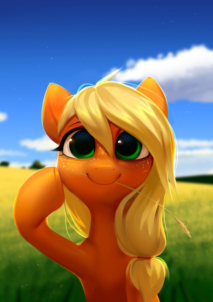 Press F to Say Howdy My Little Pony, Applejack, Vensual99