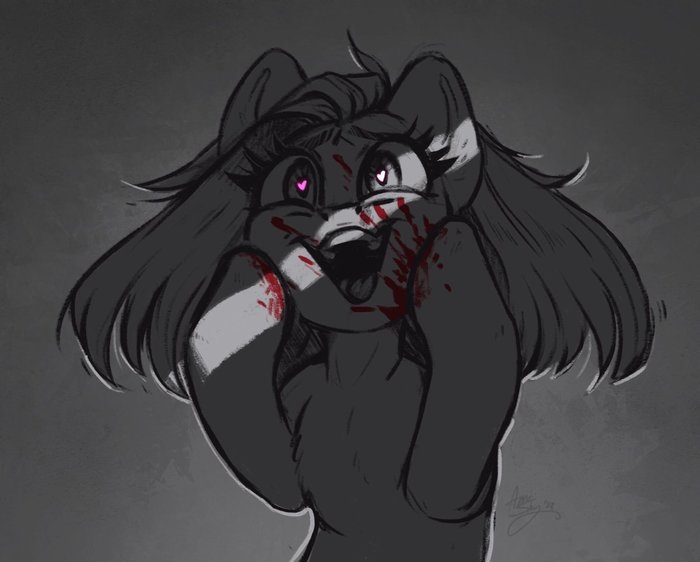      Ponyart, My Little Pony, Semi-grimdark, Pinkie Pie, Amishy
