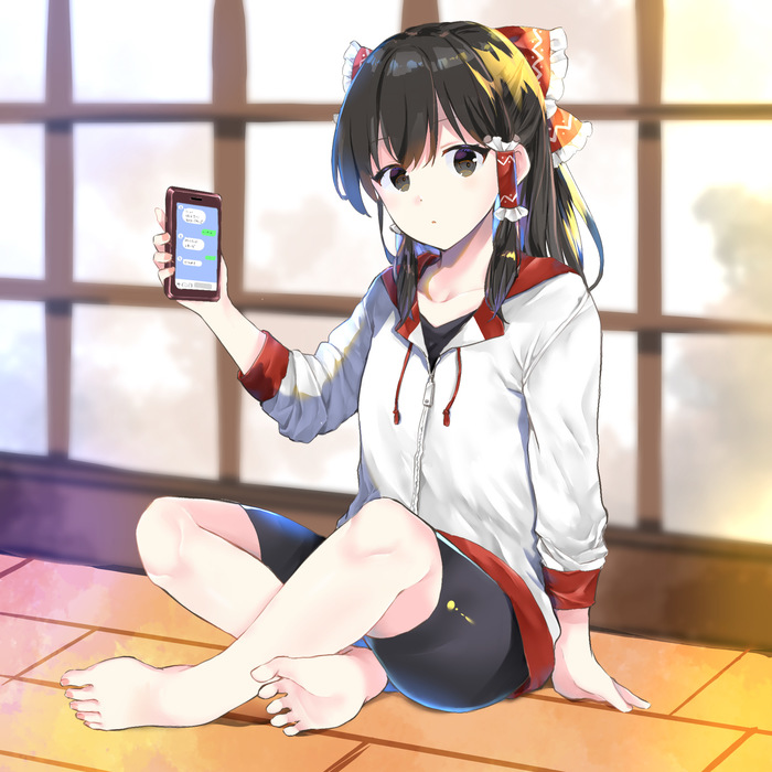 Hakurei Reimu Touhou, Hakurei Reimu, Anime Art, , Yurara