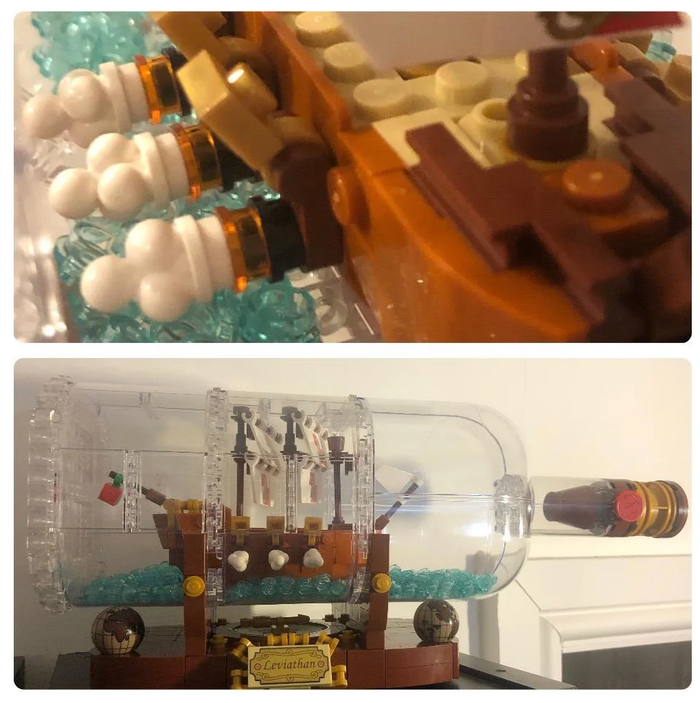Корабль в бутылке