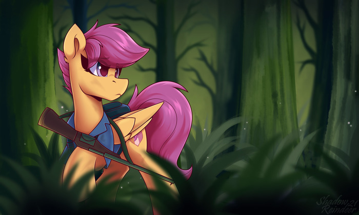   -   My Little Pony, Scootaloo, The Last of Us, Shadowreindeer