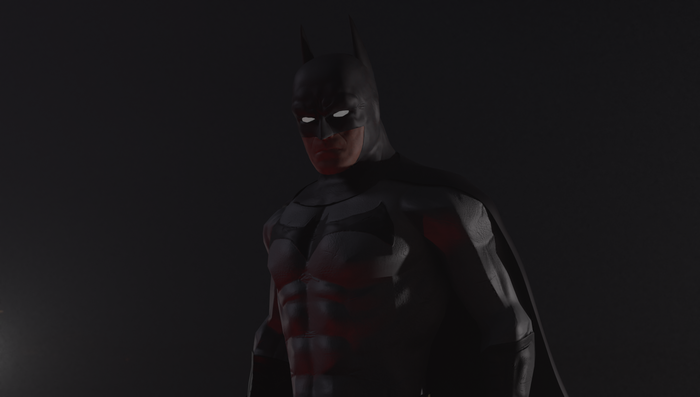 Batman. (Blender 2.92) 3D, 3D , Blender, DC Comics, , , ,  , 3D 