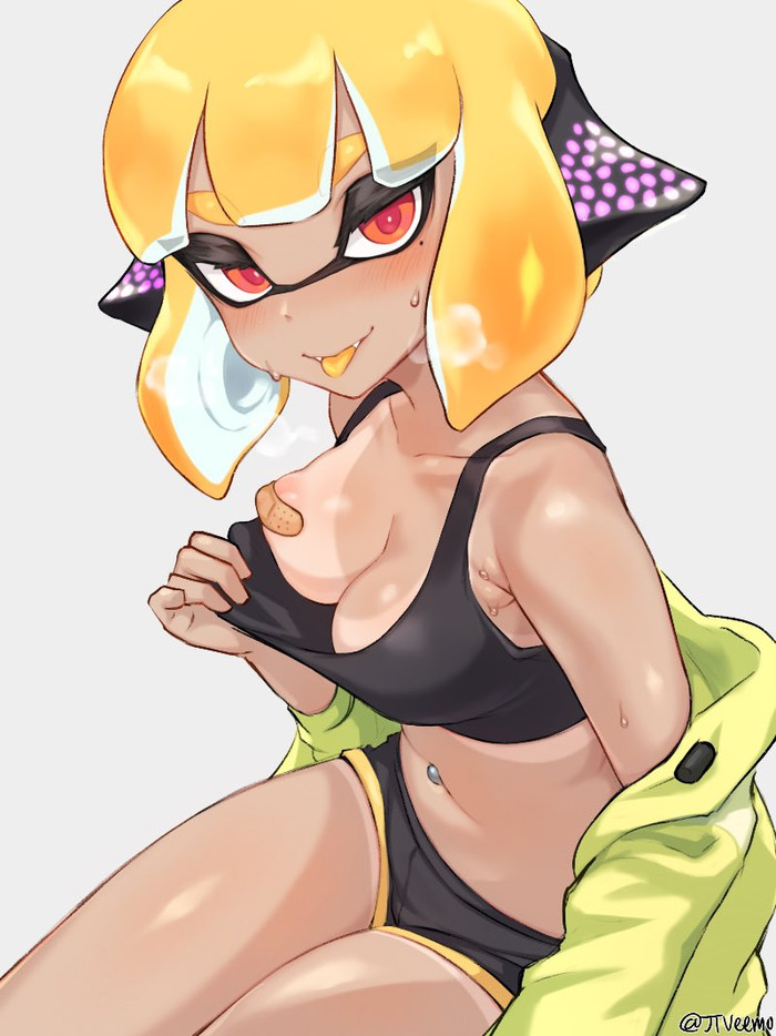        :3 , , Anime Art, Splatoon, Agent 4