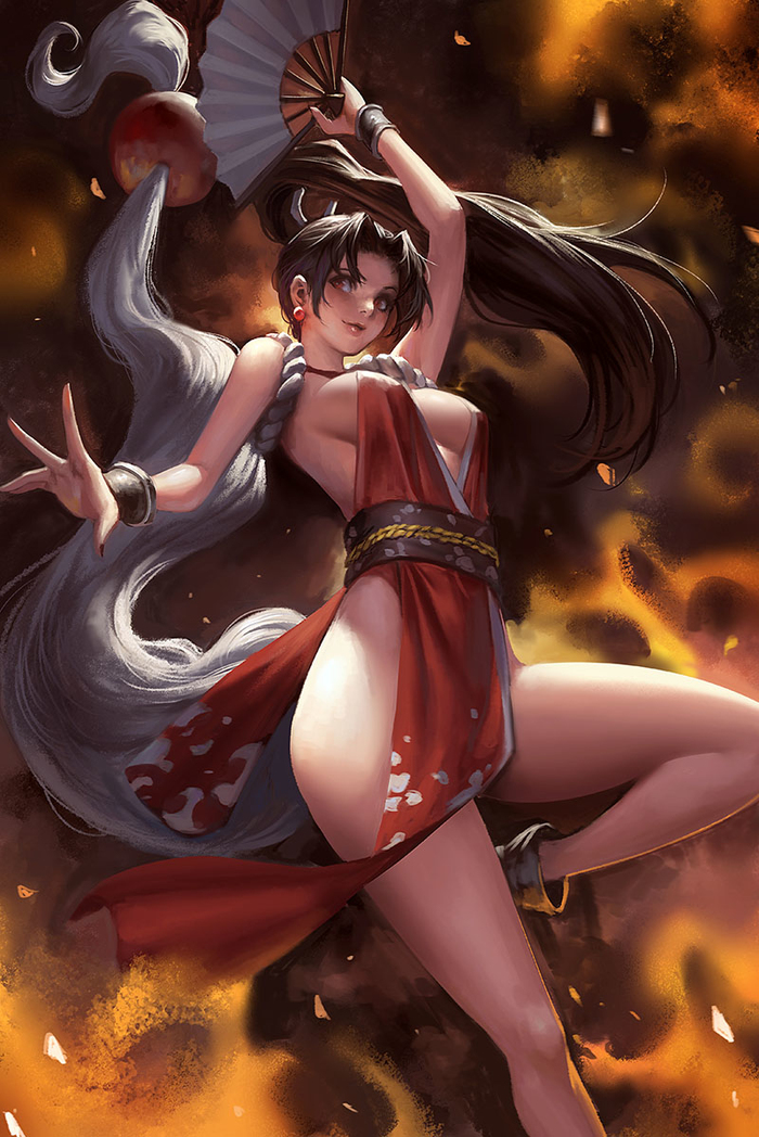 Mai , Game Art, The King of Fighters, Fatal Fury, , Mai Shiranui, , , Anime Art