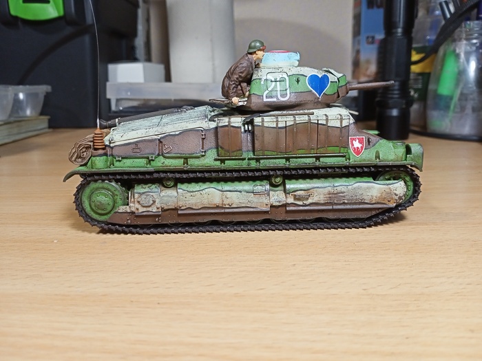 SOMUA S-35 (1/35 Tamiya). 