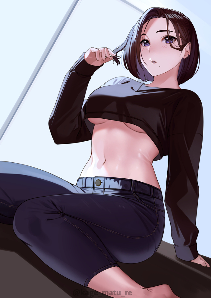 Short , Anime Art, Original Character, , 