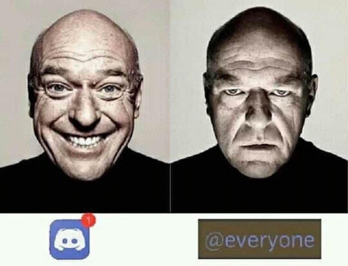 Когда ролучил не то уведомление в Дискорд