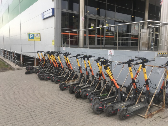 Велопарковка? Не, не слышал...