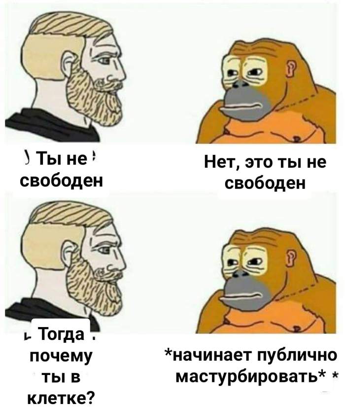 И кто теперь в клетке?