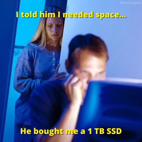 Я сказала ему, что мне нужно личное пространство