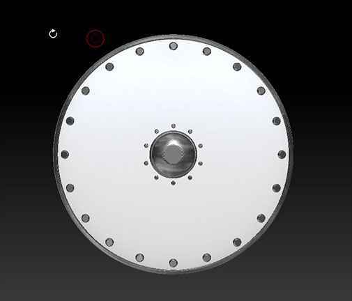 ZBrush + Photoshop. Щит викингов Zbrush, Photoshop, 3D, 3D моделирование, Урок, Длиннопост, Щит