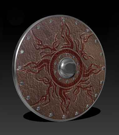 ZBrush + Photoshop. Щит викингов Zbrush, Photoshop, 3D, 3D моделирование, Урок, Длиннопост, Щит
