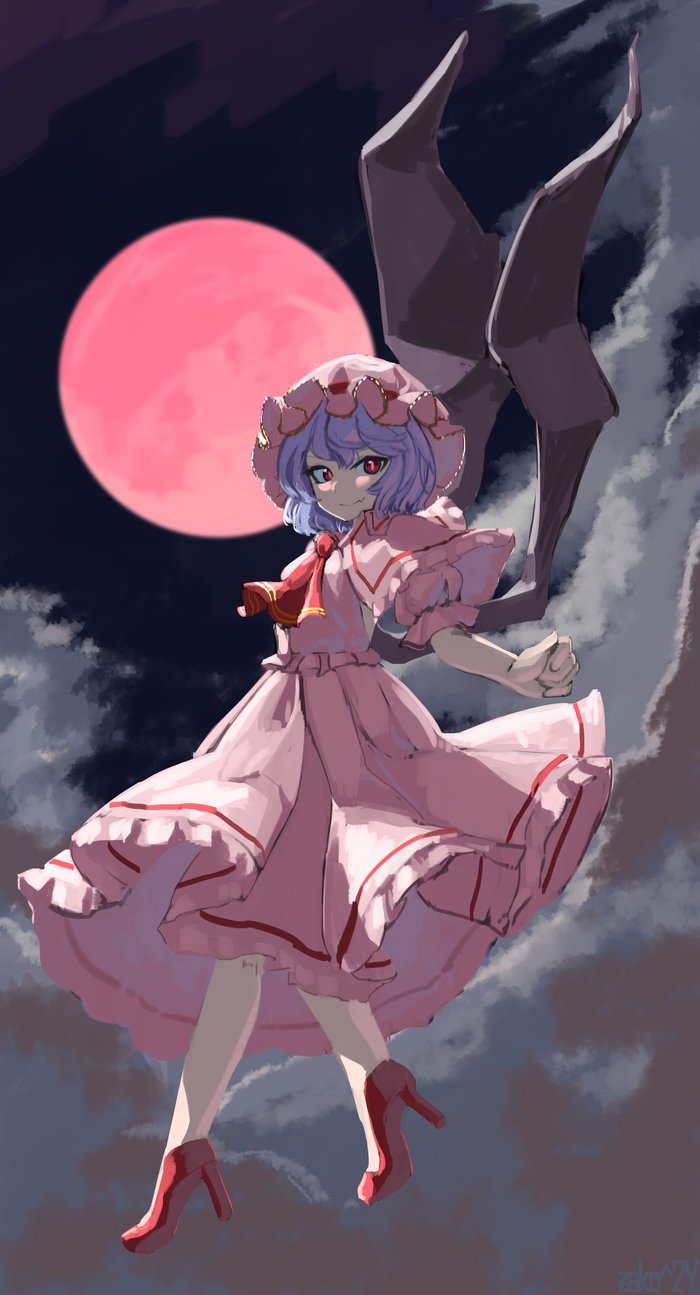  Touhou, Remilia Scarlet, Anime Art, X (Twitter)